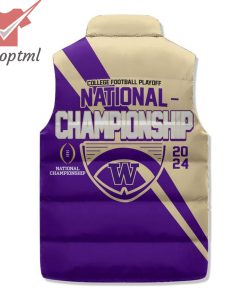 washington huskies purple reign college fc playoff puffer sleeveless jacket 3 ZoKKW