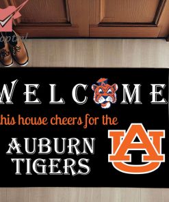 welcome this house cheers for the auburn tigers doormat 3 uHZP6