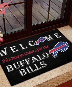 Welcome This House Cheers For The Buffalo Bills Doormat