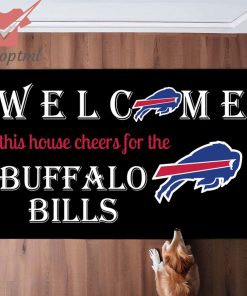 welcome this house cheers for the buffalo bills doormat 3 CnB5a