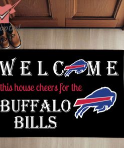 welcome this house cheers for the buffalo bills doormat 4 MY8En