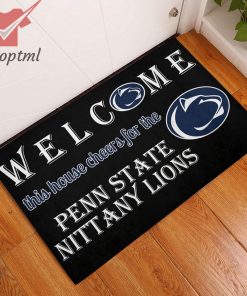 welcome this house cheers for the penn state nittany lions doormat 3 qQQkK