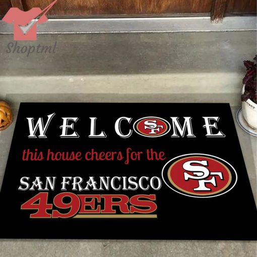 Welcome This House Cheers For The San Francisco 49ers Doormat