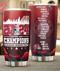 Alabama Crimson Tide 2024 Rose Bowl Game Champions Tumbler