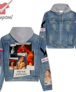 Ariana Grande Eternal Sunshine Hooded Denim Jacket