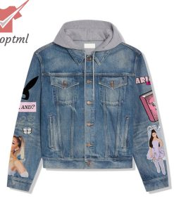 Ariana Grande Eternal Sunshine Hooded Denim Jacket