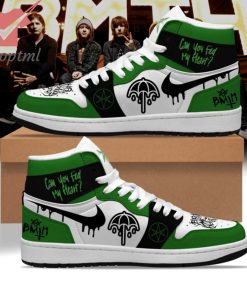 BMTH Bring Me the Horizon Can You Fed My Heart Nike Air Jordan 1 High Sneakers