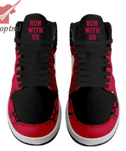 Chicago Bulls Red Nike Air Jordan 1 High Sneaker