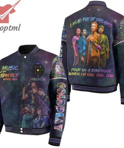 Coldplay Music Of The Spheres World Tour Baseball Jacket