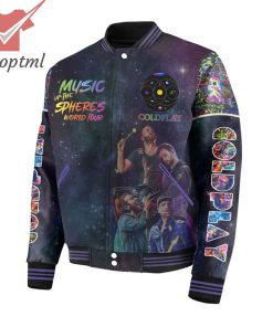 Coldplay Music Of The Spheres World Tour Baseball Jacket