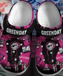 Green Day Saviors Albums Crocs Clogs Shoes