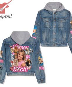 It’s Britney Spears Bitch Hooded Denim Jacket
