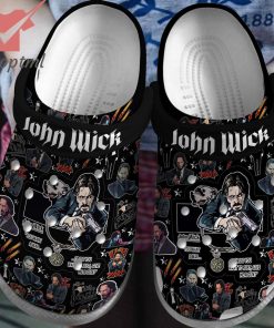 John Wick Series Crocs Clogs Shoes