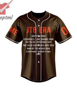 JT6 Era Justin Timberlake Forget Tomorrow World Tour Personalized Jersey Shirt