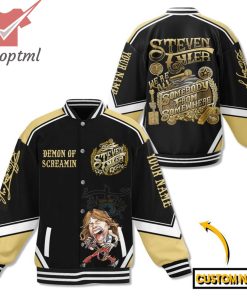 Steven Tyler Demon Of Sceamin Custom Name Baseball Jacket