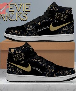 Stevie Nicks Loyal Pattern Nike Air Jordan 1 High Sneakers