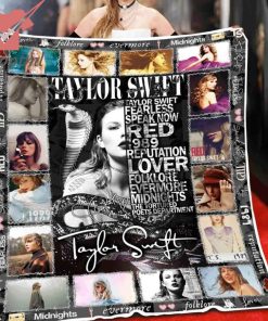 Taylor Swift Fearless Speak Now Red 1989 blanket