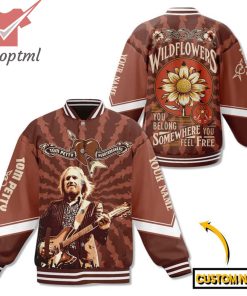 Tom Petty Heartbreakers Wildflowers Custom Name Baseball Jacket