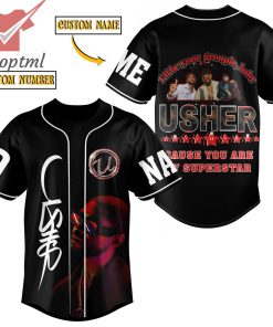 Usher Superstar Lyrics Personalized Jersey Shirt