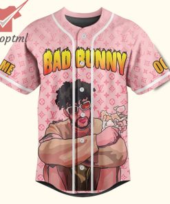 Bad Bunny Louis Vuitton Collab Custom Baseball Jersey