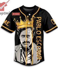 Pablo Escobar Geniuses Are Always Branded As Crazy Custom Baseball Jersey