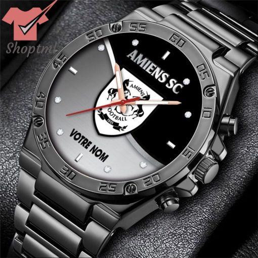 Amiens SC Custom Name Stainless Steel Watch
