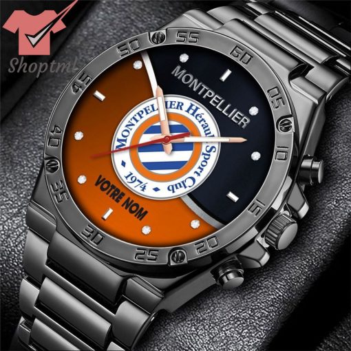 Montpellier HSC Custom Name Stainless Steel Watch