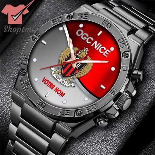 OGC Nice Custom Name Stainless Steel Watch