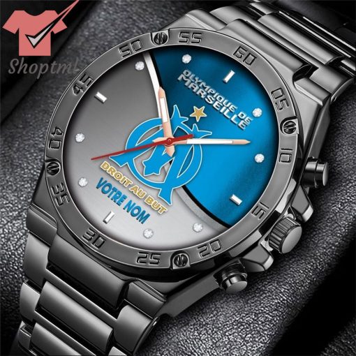 Olympique de Marseille Custom Name Stainless Steel Watch