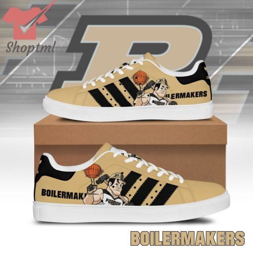 Purdue Boilermakers Basketball Adidas Stan Smith Shoes