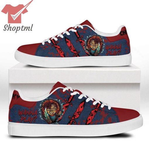 Wanna Play Chucky Adidas Stan Smith Shoes