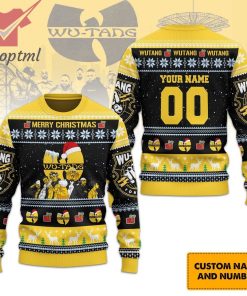 Wu-Tang Clan custom name merry christmas sweater