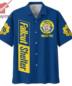Fallout Shelter just conna walk this over to the vault custom number hawaiian shirt